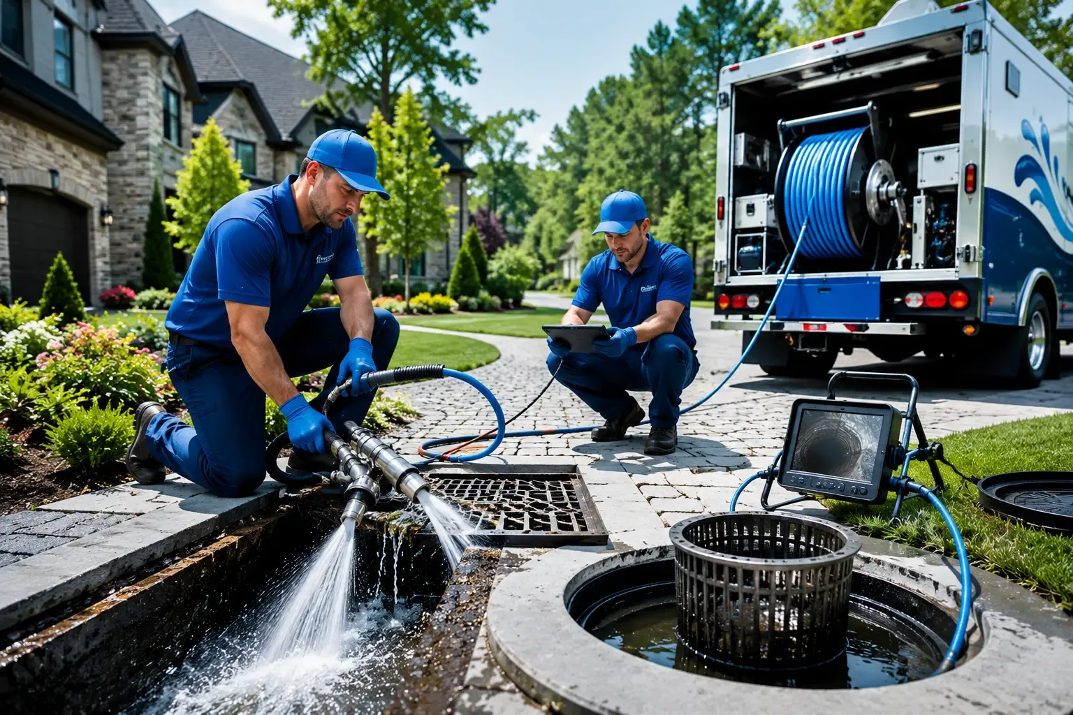 Local outdoor drain cleaning professionals in Brokaw, WI