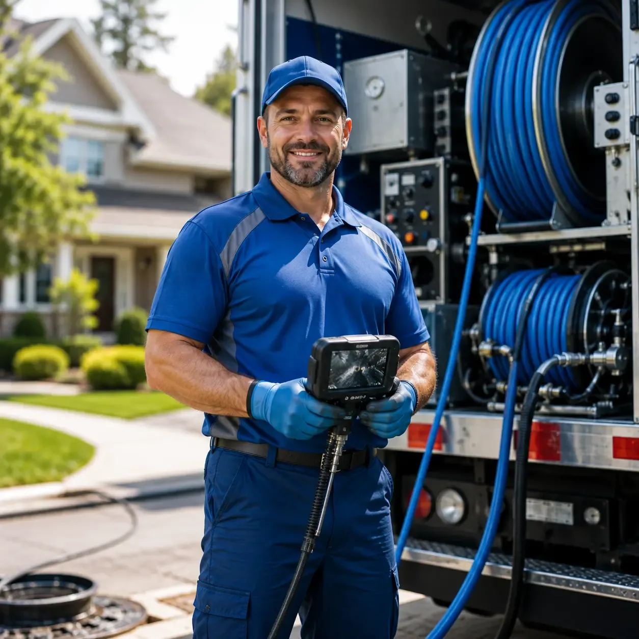 Local outdoor drain cleaning specialists in Brokaw, WI